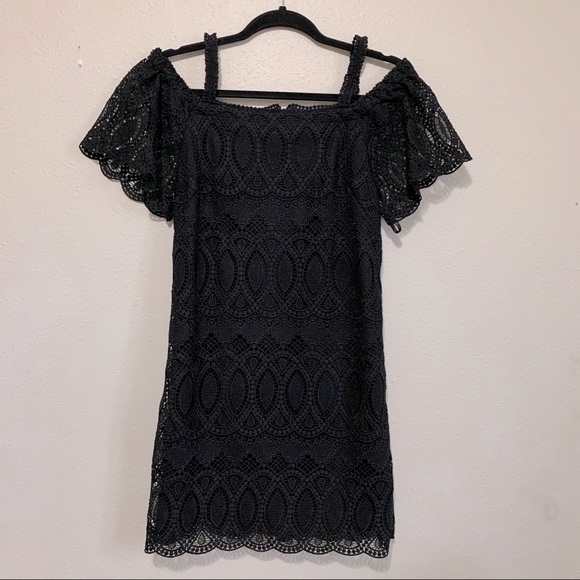 White House Black Market | Off the Shoulder Dress - Picture 3 of 8